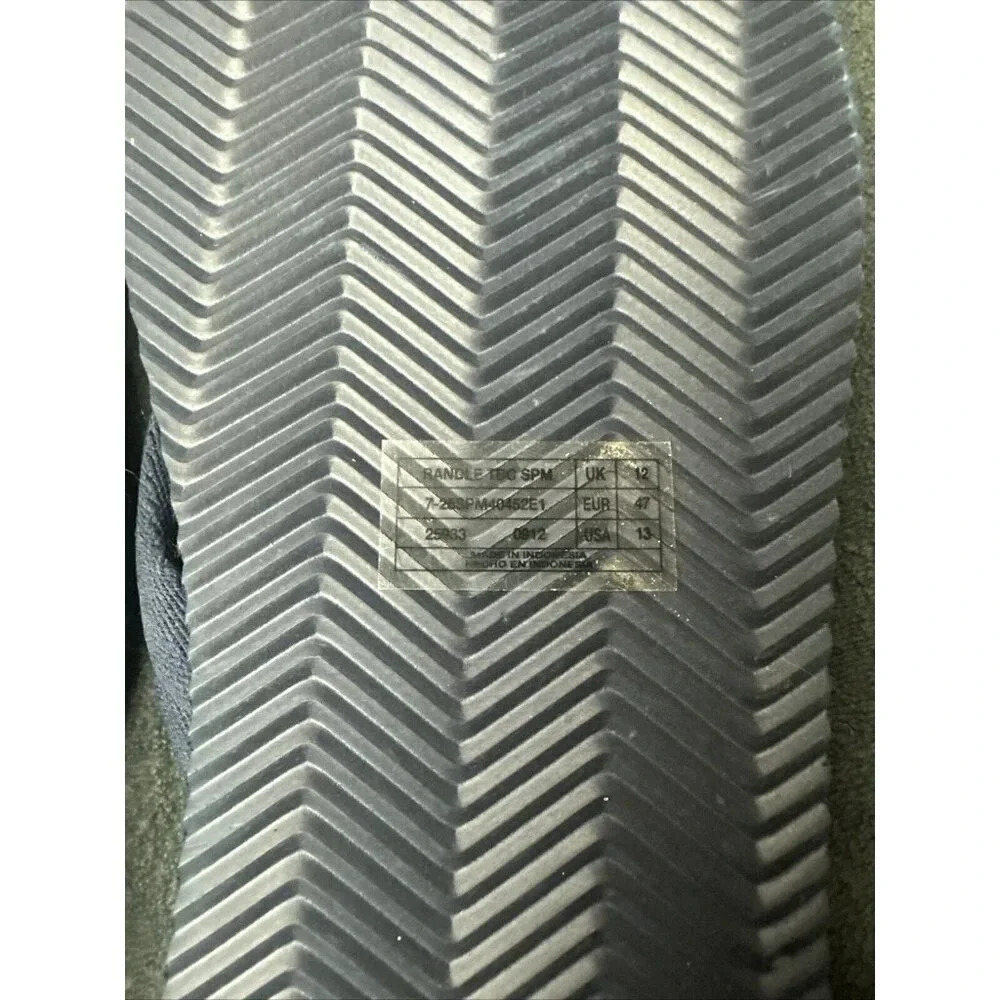 Lacoste Men's Randle TBC Flip Flop Rowing Club Blue Size 13 New - Picture 12 of 16